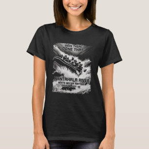 Nantahala Floden White Vatten som upptar Rapids NC T Shirt
