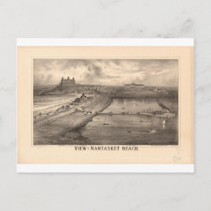 Nantasket Beach Massachusetts 1879 Vykort