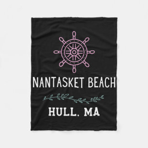 Nantasket Beach Trendig Hull Machusetts Semester R Fleecefilt