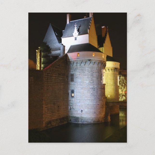Nantes castle vykort (Framsida)