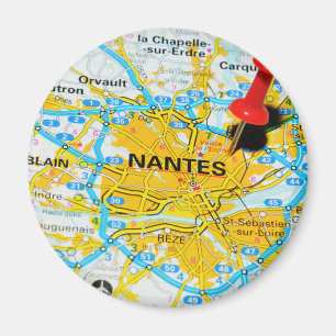 Nantes, Frankrike Magnet
