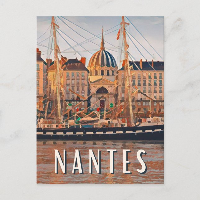 Nantes Photo Vintage  Vykort (Framsida)