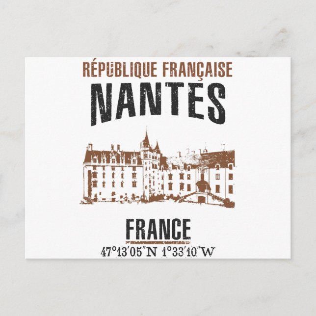 Nantes Vykort (Framsida)