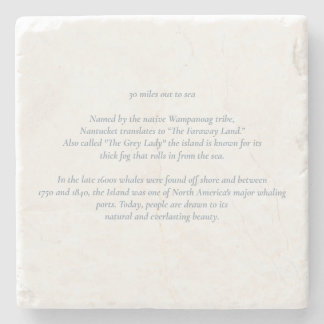 Nantucket 30 miles ut till havs Underlägg