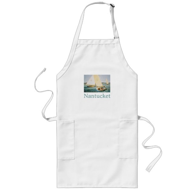 NANTUCKET APRON LÅNGT FÖRKLÄDE (Framsidan)