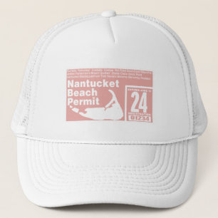 Nantucket Beach-tillstånd 2024 lax Keps