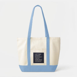 Nantucket Beacher Shopper Tote Bag Tygkasse