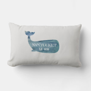 Nantucket Blue Whale Beach Lumbarkudde