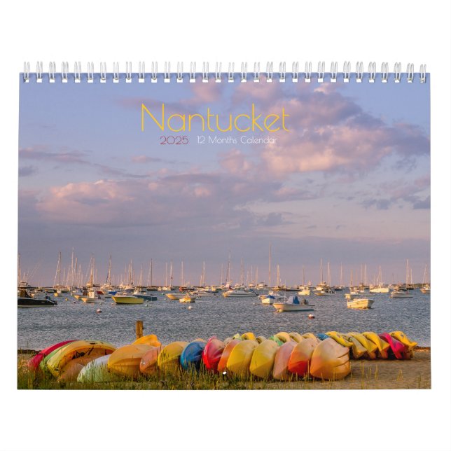 Nantucket Calendar 2025 Kalender (Omslag)