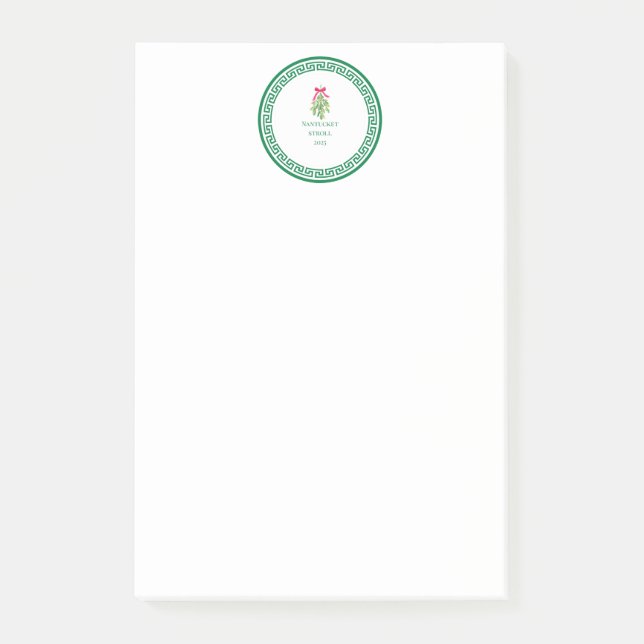 Nantucket Christmas Stroll PostIt Notes Post-it Block (Framsida)