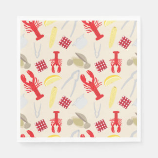Nantucket Clambake Papper Napkins Pappersservett