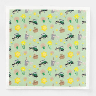 Nantucket Daffodil Helg Pappra blöjor Pappersservett