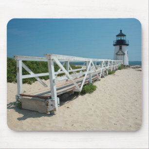 Nantucket. Gammal Trä Fyr Musmatta