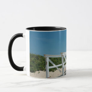 Nantucket. Gammal Träfyren Mugg
