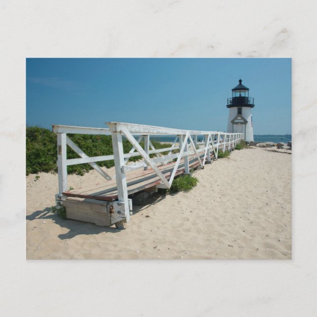 Nantucket. Gammal Träfyren Vykort (Framsida)