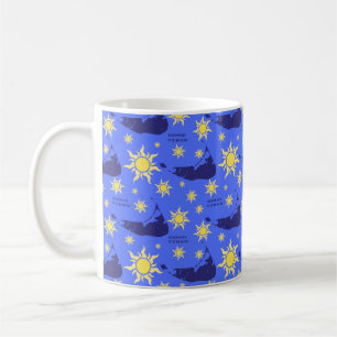 Nantucket Good Vibes i Blue Coffee Mugg (och andra