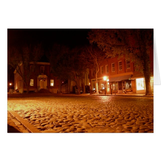 Nantucket Hälsningskort (Framsidan Horizontal)