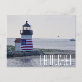 Nantucket Harbour Lighthouse-vykort Vykort
