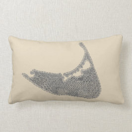 Nantucket inspirerade kudder lumbarkudde