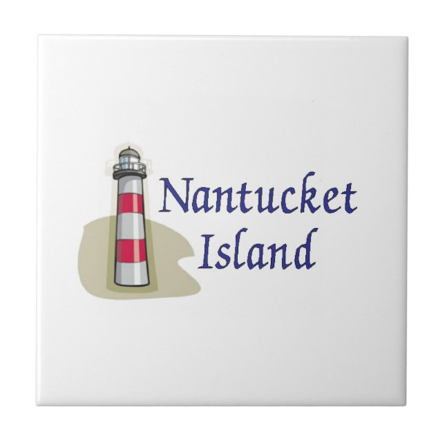 Nantucket Island Kakelplatta (Framsidan)