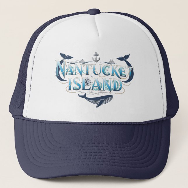 Nantucket Island Massachusetts Keps (Framsida)