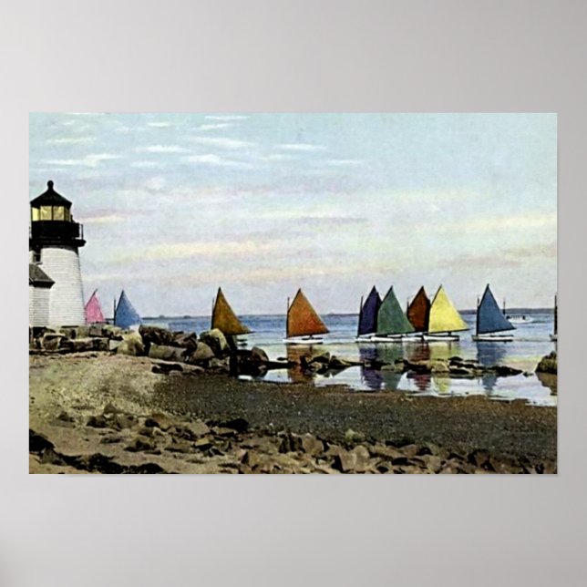 Nantucket Island, Massachusetts Poster (Framsidan)