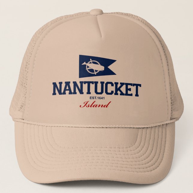 Nantucket Island. Truckerkeps (Framsida)