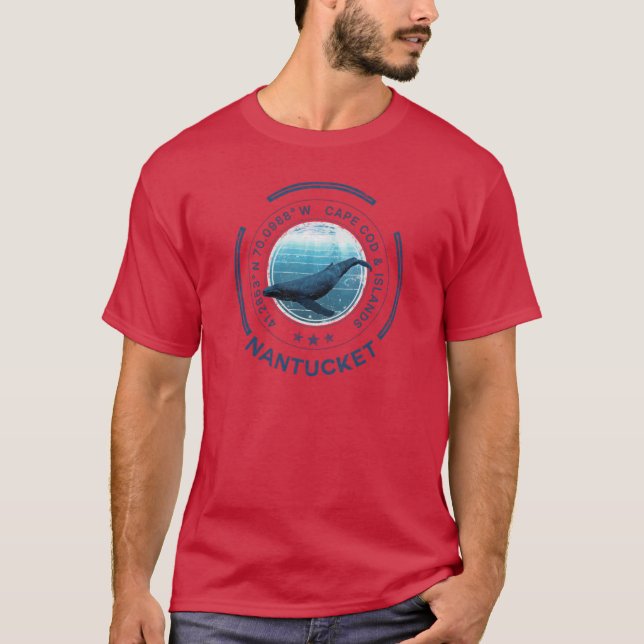 Nantucket Island Val T Shirt (Framsida)