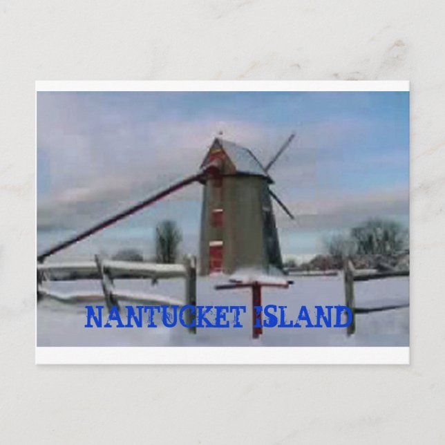 Nantucket Island Vykort (Framsida)