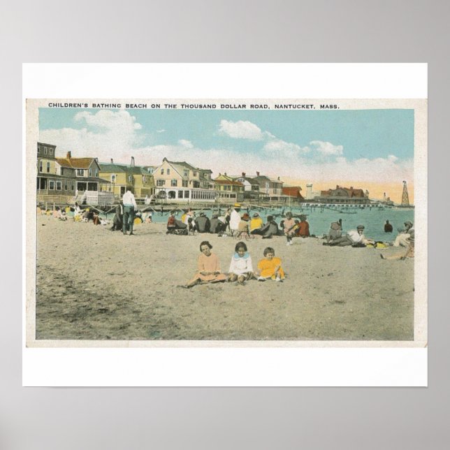 Nantucket Jetties Beach Poster (Framsidan)