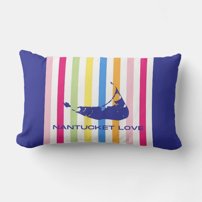 Nantucket Kärlek Lumbar Pillow Lumbarkudde (Framsida)