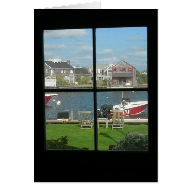 Nantucket-kort OBS Kort (Framsidan)