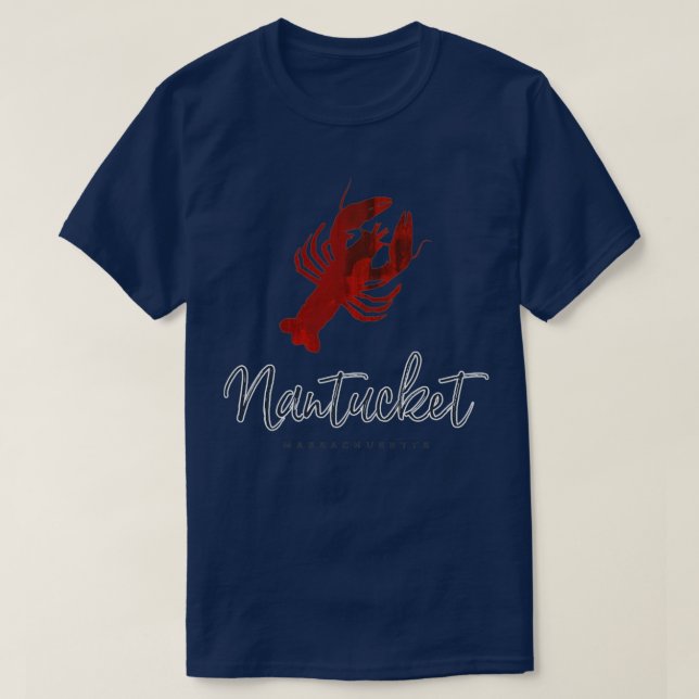 Nantucket Lobster T Shirt (Design framsida)