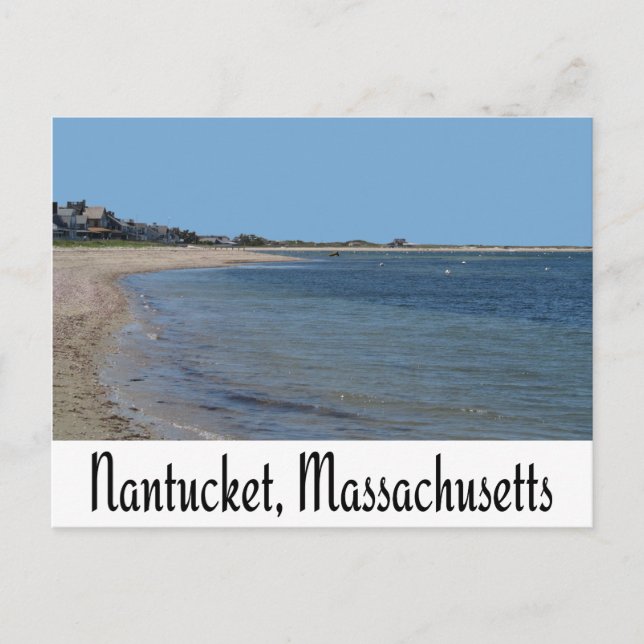 Nantucket, Massachusetts Cape Cod Postcard Vykort (Framsida)