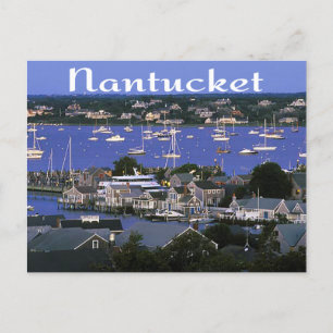 Nantucket Massachusetts Cape Cod Postcard Vykort