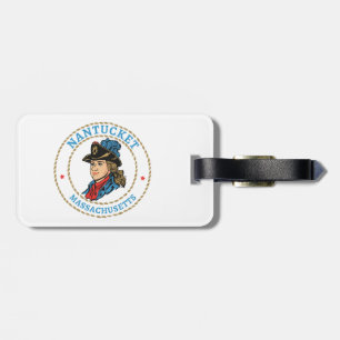 Nantucket Massachusetts Colonial Bagagebricka