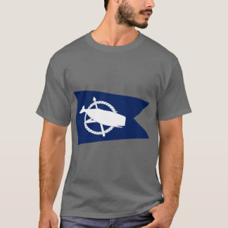 Nantucket Massachusetts Flag Cool Valflagga Nantuc T Shirt