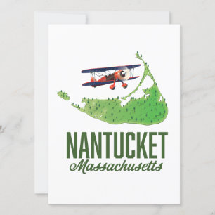 Nantucket Massachusetts Karta