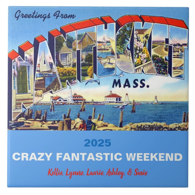 Nantucket Minnesplatta Kakelplatta (Framsidan)