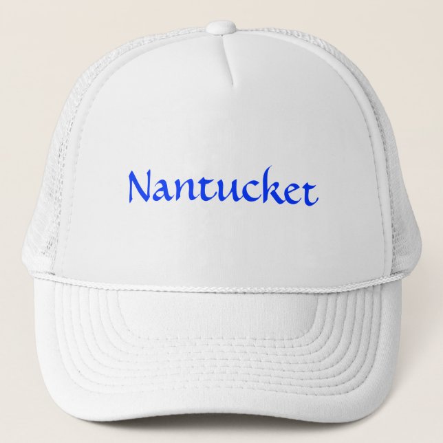 Nantucket, MORSA Baseball Cap/Truckerkeps Truckerkeps (Framsida)