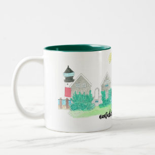 Nantucket ö, MORSAkaffemugg Två-Tonad Mugg