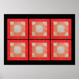 Nantucket Quilt Poster