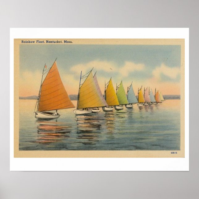 Nantucket Rainbow Fleet 2 Poster (Framsidan)
