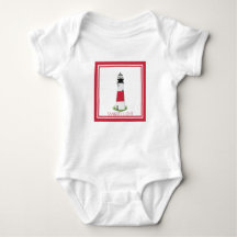 Nantucket Sankaty Lighthouse Baby och Kid-kroppsdr