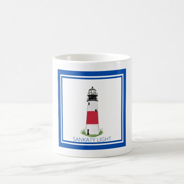 Nantucket Sankaty Lighthouse Coffee Mugg (Center)