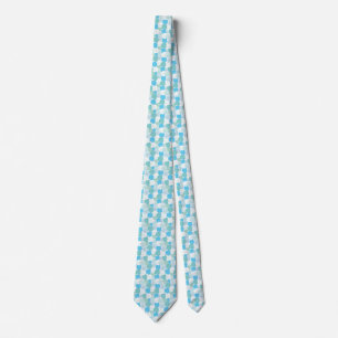 Nantucket Scallop Snäcka tie - strandglas färg Slips