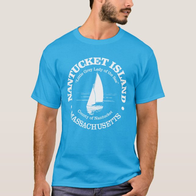 Nantucket (segelbåt) t shirt (Framsida)
