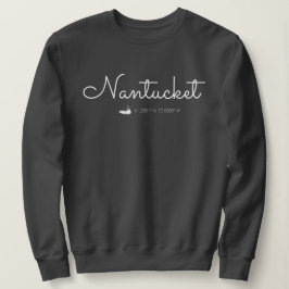 Nantucket Sweatshirt Cursive T Shirt