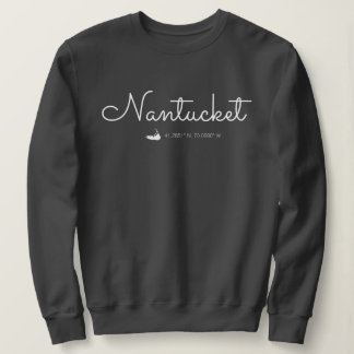 Nantucket Sweatshirt Cursive T Shirt
