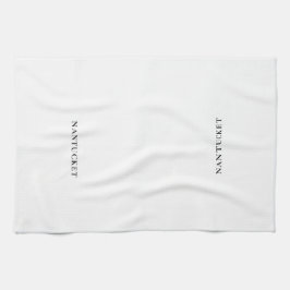 Nantucket Tea Towel | Preppy Coastal Kitchen Kökshandduk
